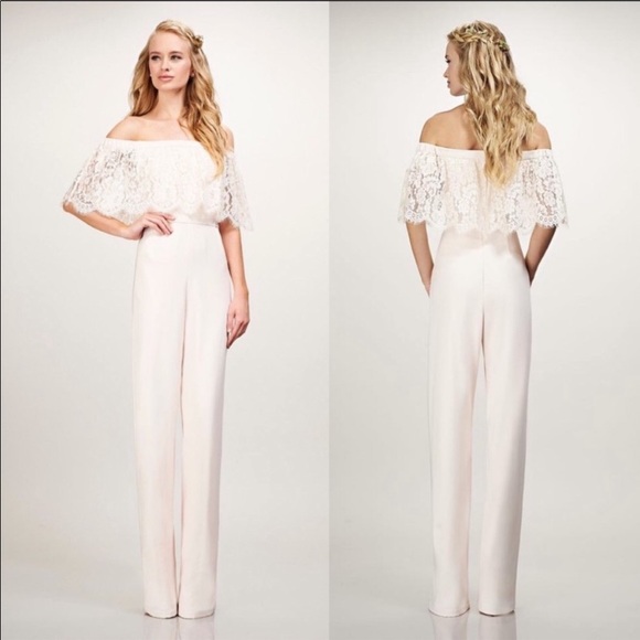 Brand new - Js collection BLACK off the shoulder jumpsuit - Picture 2 of 7